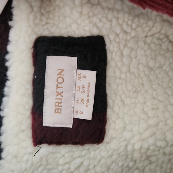 Womens brixton fleece jacket - Picture 3 of 3